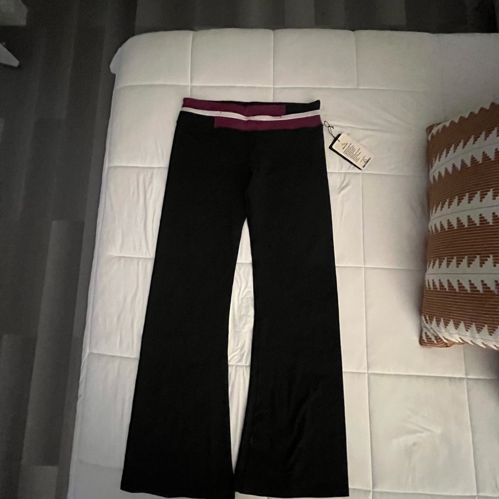 3 Pairs of Nancy Rose Performance Black Leggings Size 10